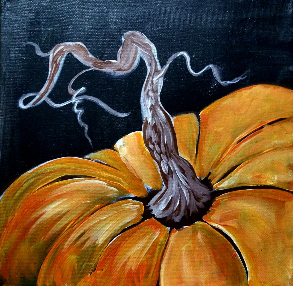 fall pumpkin painitng ideas