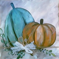 paint pumpkins with artvana