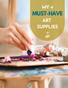 my 4 must-have art supplies