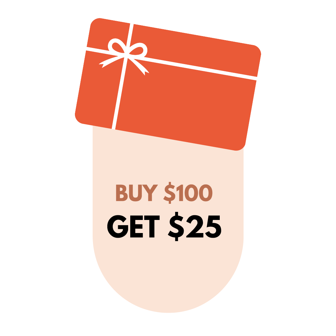 Buy $100 in gift cards, get $25