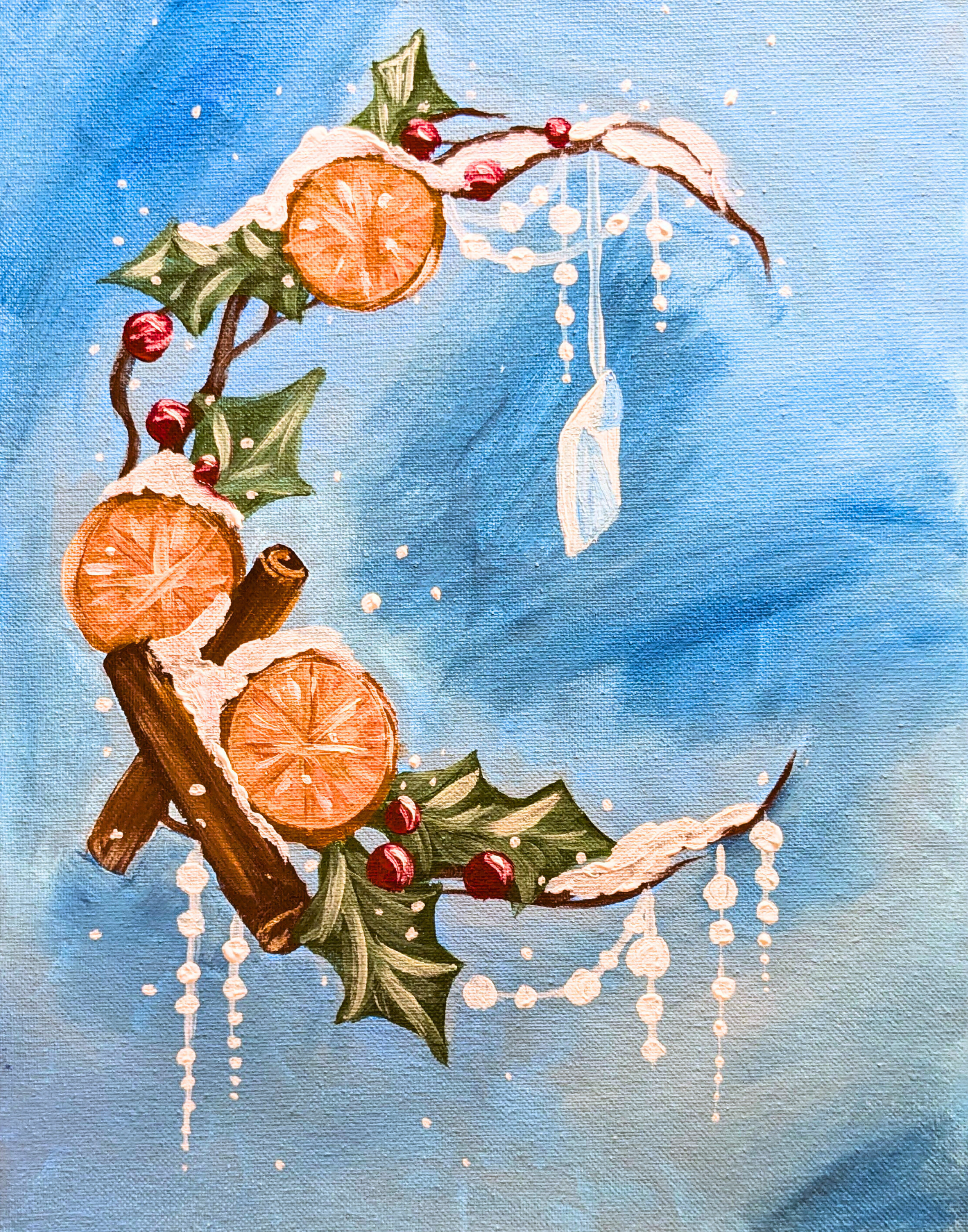 Artvana winter paint and sip classes