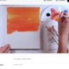 Hummingbird Sunset - Acrylic Painting Tutorial - Image 2