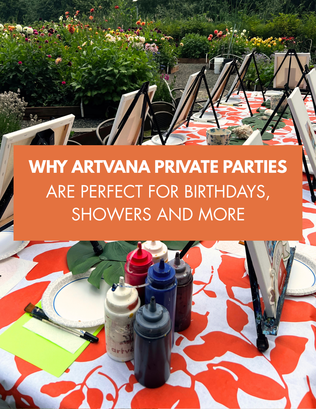 Private paint parties in Washington State