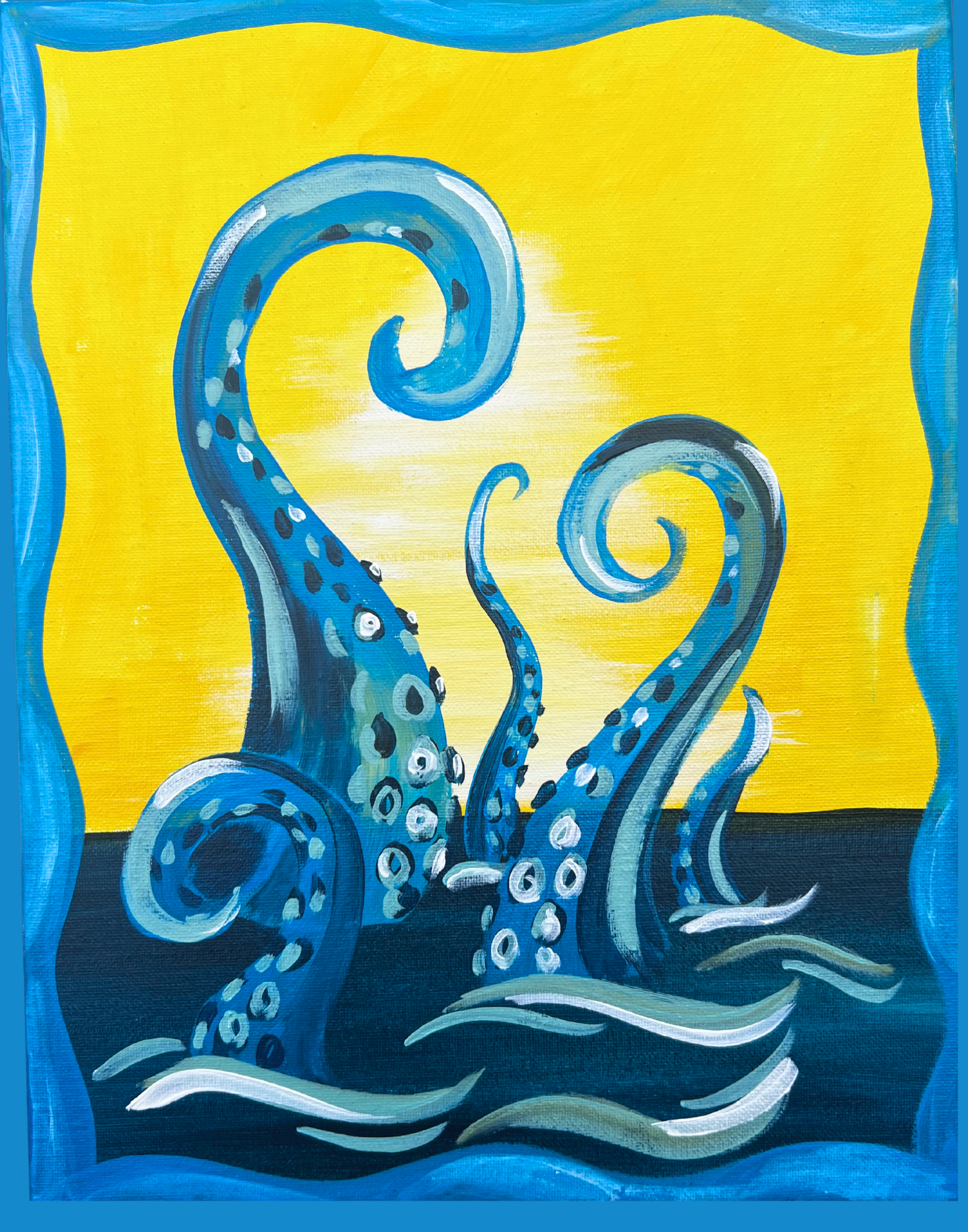 Kraken Paint and Sip