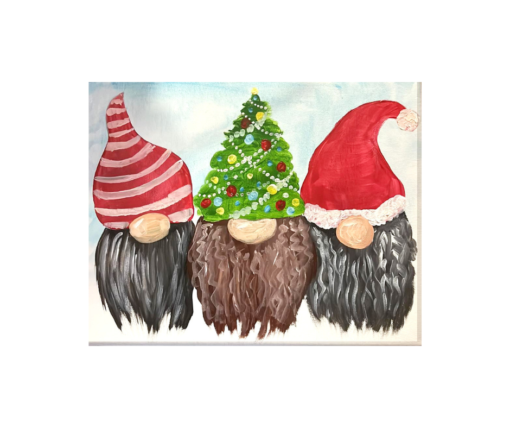 Three Gnomes - Acrylic Painting Tutorial