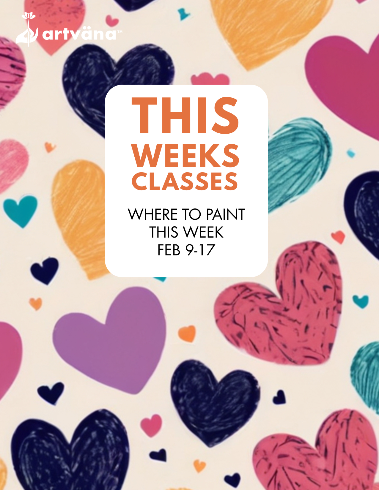 Valentines paint and sip