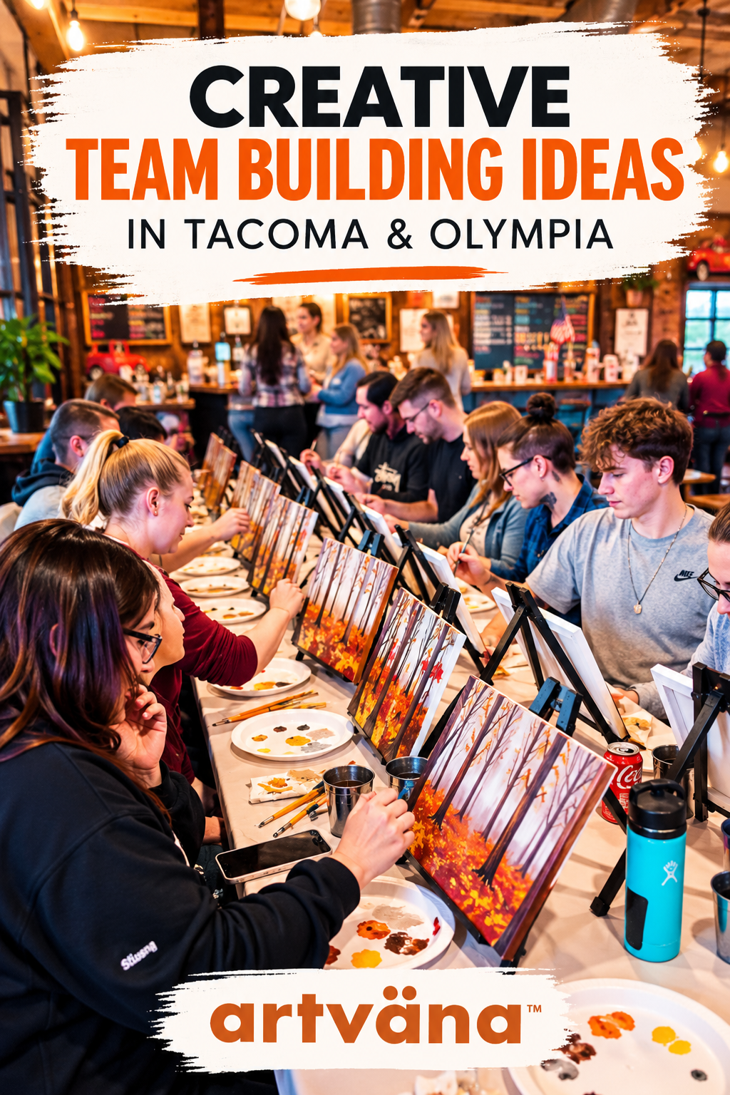 Creative Team Building in Tacoma & Olympia