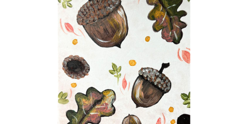 Fall painting tutorials online art tutorials